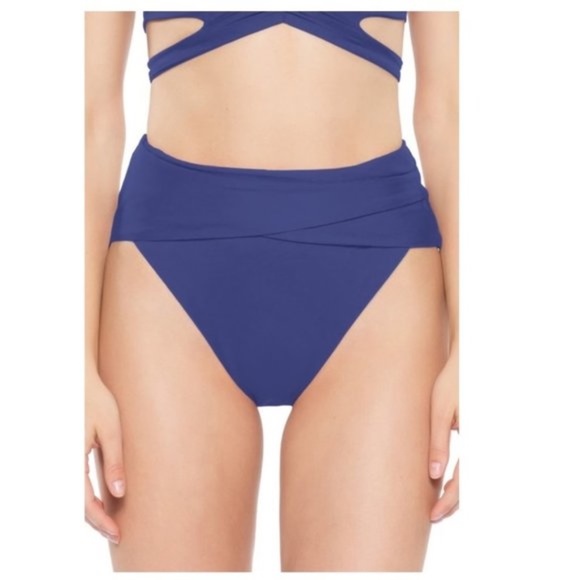 BECCA Other - Becca Color Code Crossover High Waist Bikini Bottom